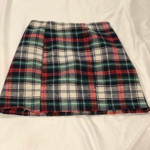Plaid skirt